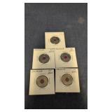 5 -2004 Canadian 25 cent coins
