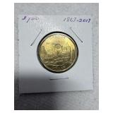 2017 Canada 150 'Connecting a Nation' One Dollar