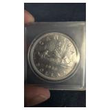 1936 Canadian 'Voyageur' silver dollar
