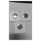 3-1943-S - Steel Lincoln Wheat Penny's
