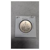 1965 Canadian 50 Cents silver coin 80%