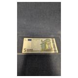 5 Euro banknote from the first series released in
