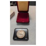 1973 Canadian Centennial Silver Dollar coin