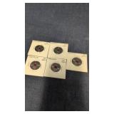 5 -2004 Canadian 25 cent coins