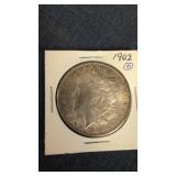 1902 Morgan Silver Dollar
