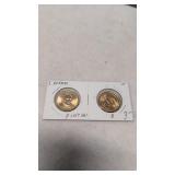 2010 U.S Presidential $1 coins James Buchanan