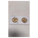 2010 U.S Presidential $1 coins James Buchanan