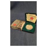 2003 Canadian Proof Silver Dollar commemorating