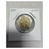 2014 Canada 'Wait for Me, Daddy' Commemorative $2
