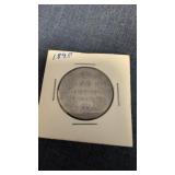 1898 Canada 50-Cents Silver Coin