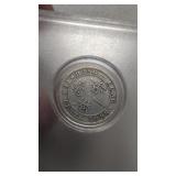 1898 Hong Kong 10 Cents silver coin