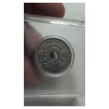 1931 France 25 Centimes coin