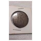 1929 Great Britain One Penny coin