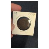 1859 Province of Canada One Cent large