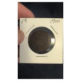 1900 Canadian Large Cent