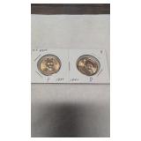2-2008 Martin Van Buren Presidential $1 coins