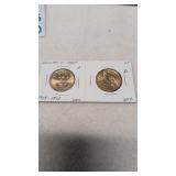 2-William Howard Taft Presidential $1 Coins