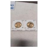 2-2015 John F. Kennedy Presidential $1 Coins