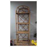 Wicker shelf