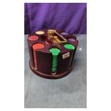Poker chip carousel