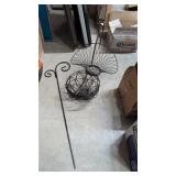 Plant baskets and hanging stake