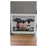 NASCAR plaque board