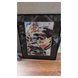 Framed Dale Earnhardt picture