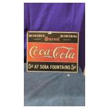 Coca cola sign