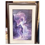 Pierre Auguste Cot 'The Storm' Framed Art Print