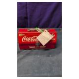 Coca cola novelty tin lunch box