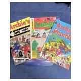 Vintage Archie Comic Book Lot of 3