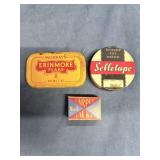 Vintage Pocket Tin Lot of 3 Murray's Erinmore