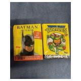 Vintage Topps Unopened Pack Lot TMNT 1989 &