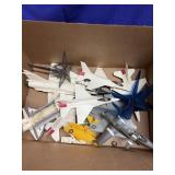 Vintage Toy Model Airplane Jets & Military