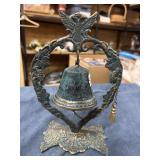 Vintage masonï¿½s bronze bell