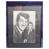 Dean Martin Rat Pack Vintage Style Charcoal