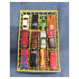 lot of 12 vintage 1:64 scale die-cast toy