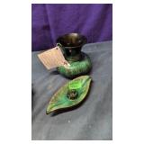 2 BMP pieces 5' vase & Candle stick holder