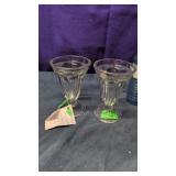 2 Vtg Libby Sundae Cups