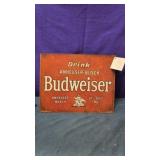 Drink Budweiser sign