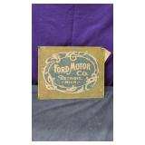 Ford Motor Co. Detroit Mich. Sign