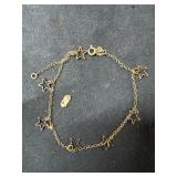 Sterling star bracelet