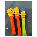 Simpsons pez dispensers