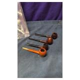 4 Tobacco Pipes