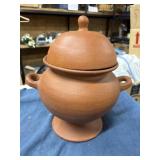 Terracotta soup tureen