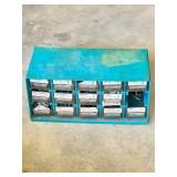 Metal Hardware Storage Bin Organizer