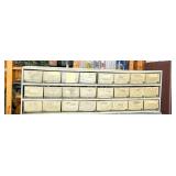 Metal Parts Storage Cabinet With Drawers