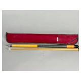 Mali Pool Cue with Red Carrying Case