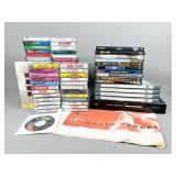 Music, DVDs, Books, and Memorabilia Lot