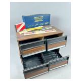 Storage Drawers and Beatles Cassette Collection